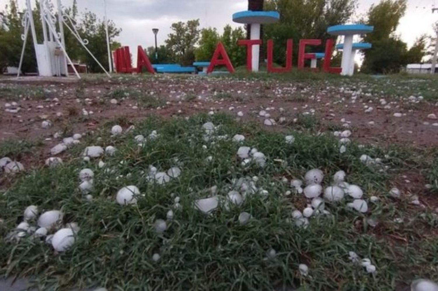 Mendoza: una tormenta con granizo provocó daños  en los cultivos