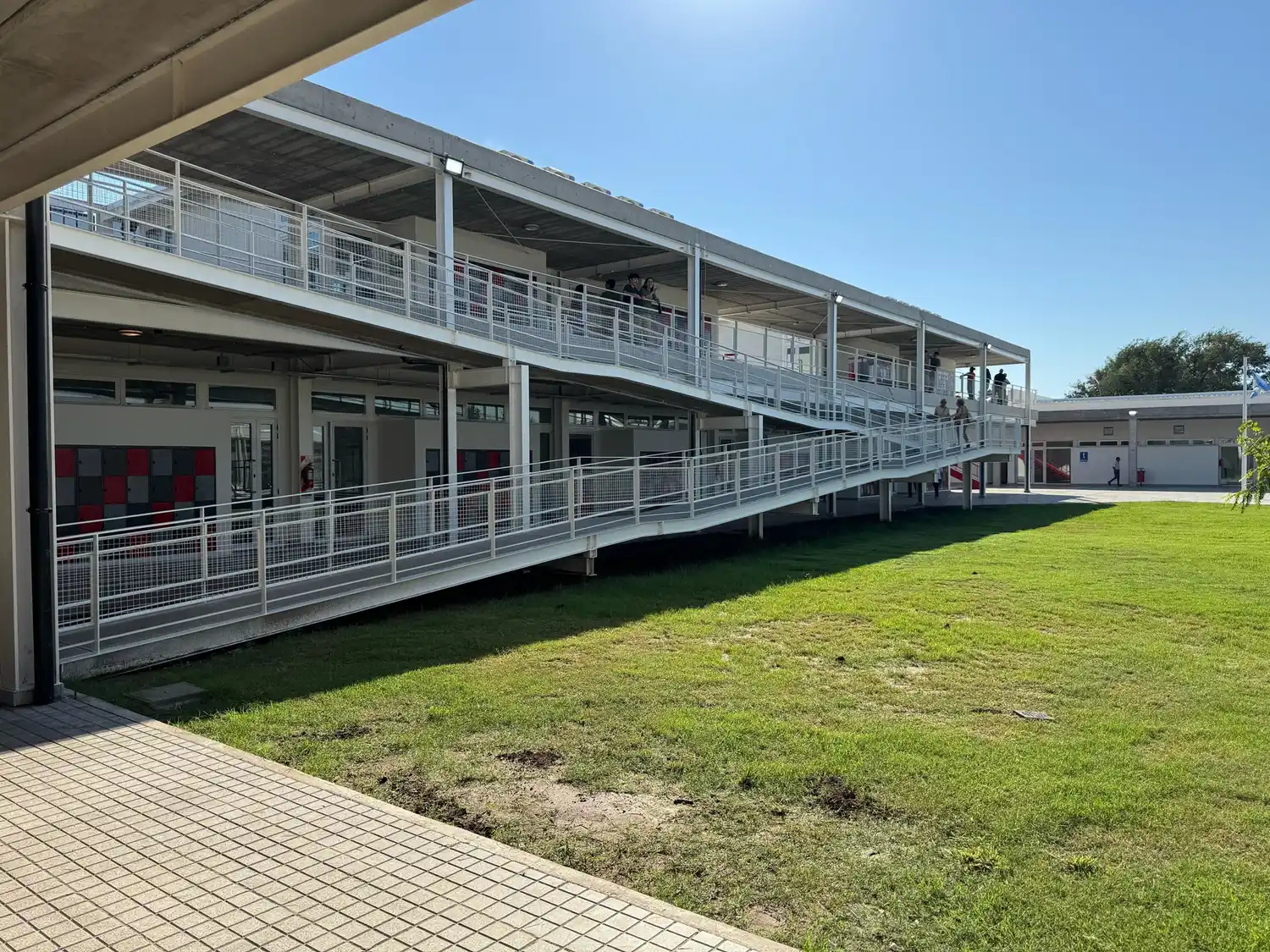 La flamante escuela Técnica.