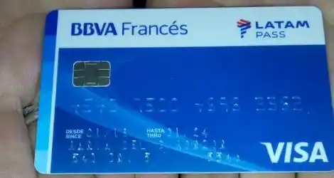 Tarjeta bancaria encontrada