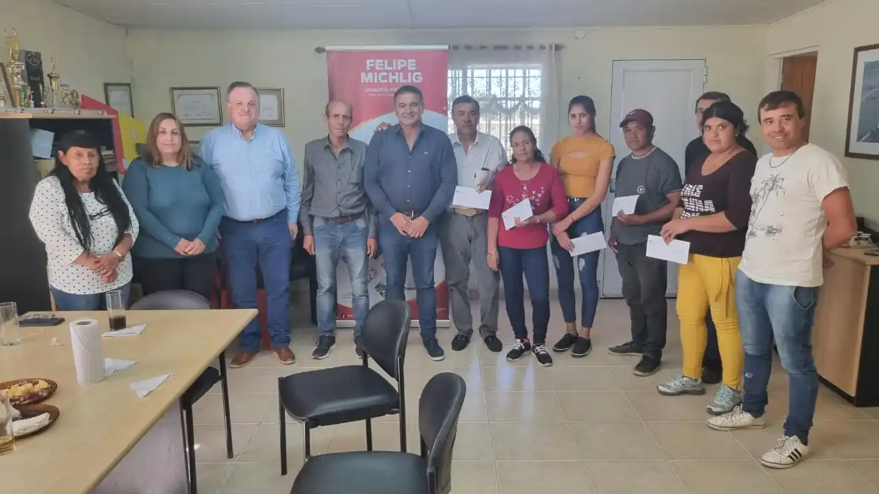 Michlig y González visitaron Moisés Ville, Constanza, Ñanducita y La Lucila