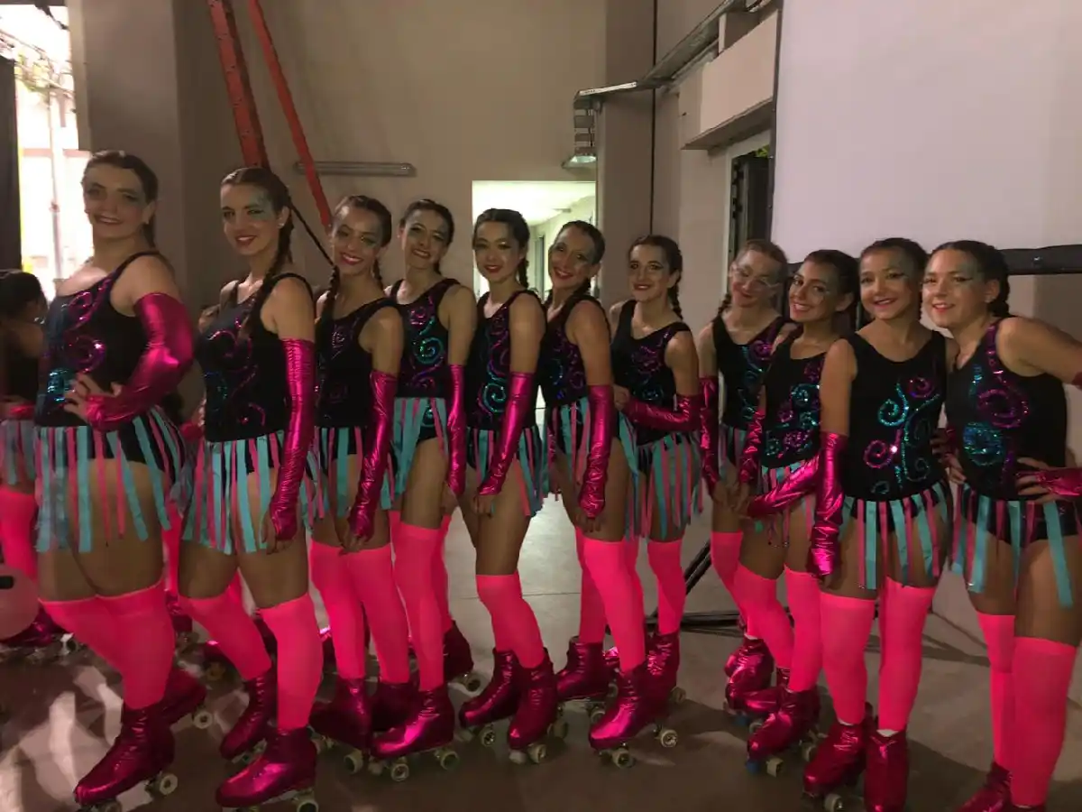 Salen a brillar en la pista