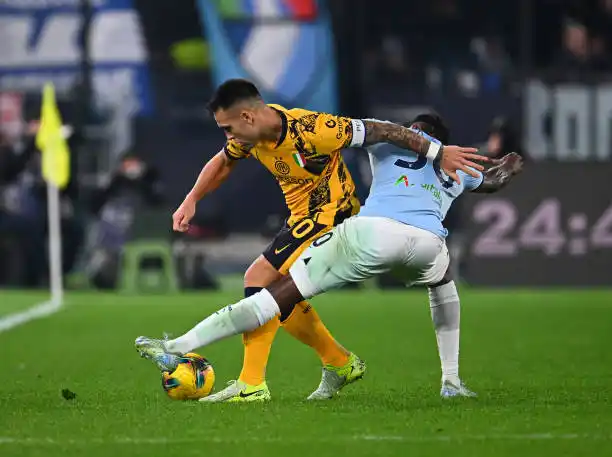 Lautaro no pudo convertir, a pesar de los seis goles de Inter.