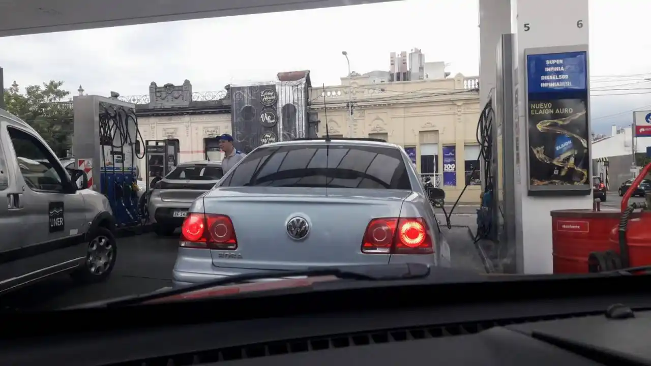 Faltante de combustible en Concordia