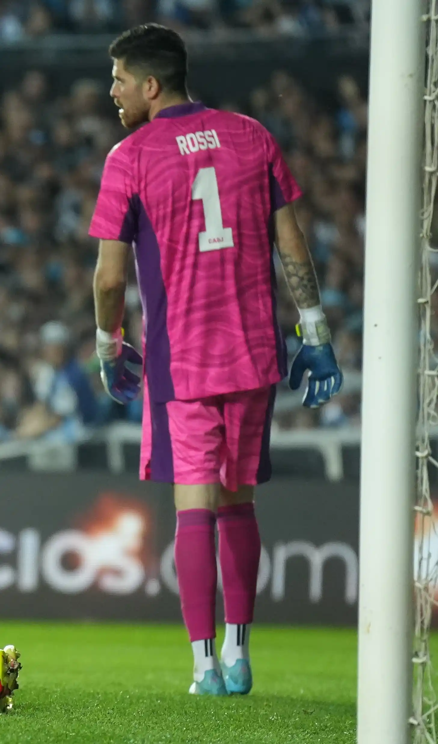 Rossi fue imbatible en el más reciente partido de Boca.