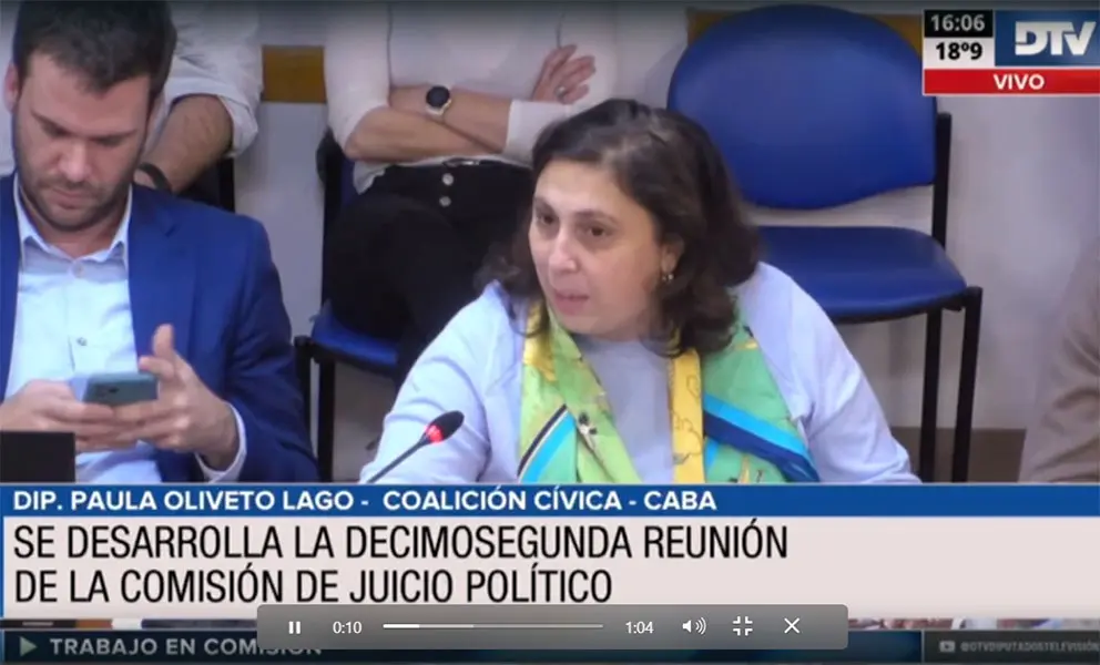 JUICIO POLÍTICO: RETOMAN LA INVESTIGACIÓN SOBRE LA OBRA SOCIAL DEL PODER JUDICIAL