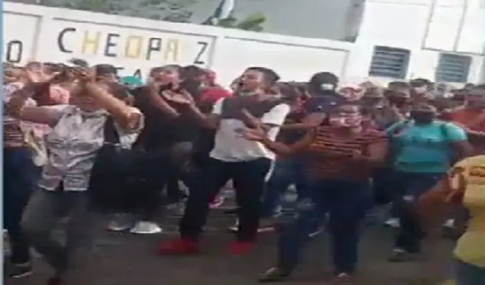 ¿QUÉ PASÓ? En Pariaguán le protestan al CNE por resultados de elecciones regionales