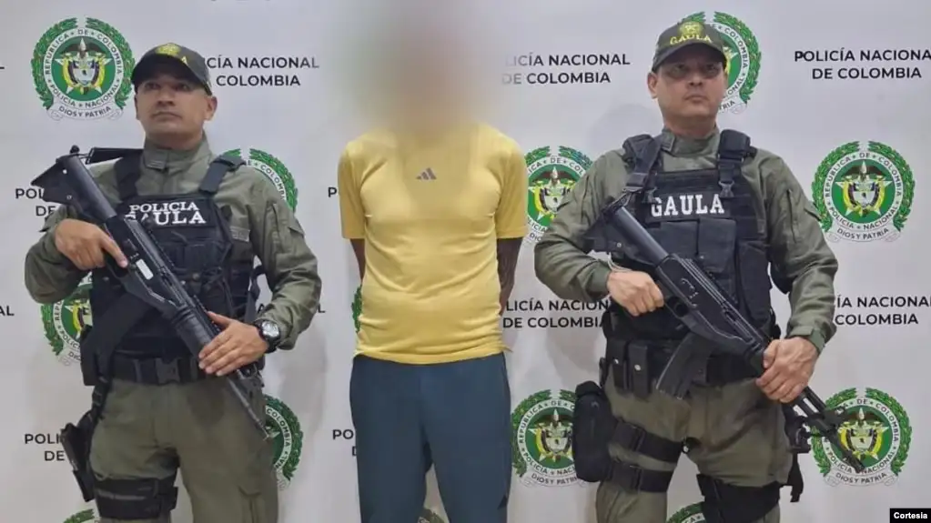 Alias ‘Bobby’ fue capturado en Colombia.