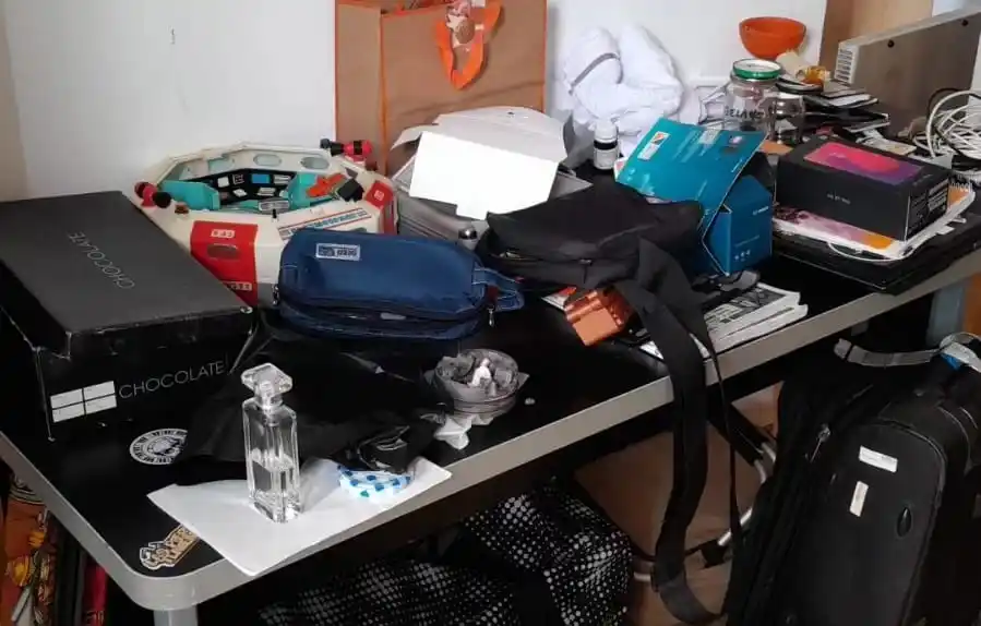 Los objetos robados al productor eran usados para su trabajo.