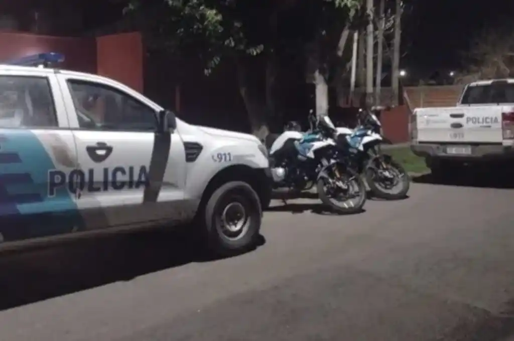 Tras forcejear con los asaltantes, estos le arrebataron la pistola y escaparon.