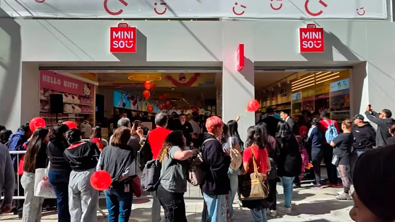 Miniso inauguró su primer local en CABA. Foto  @SirChandlerBlog