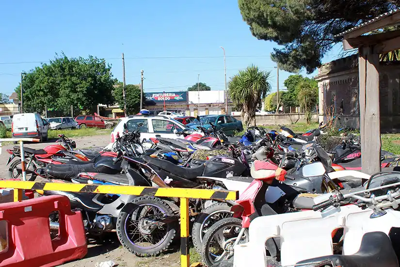 Intentaron robar una moto del área de Tránsito