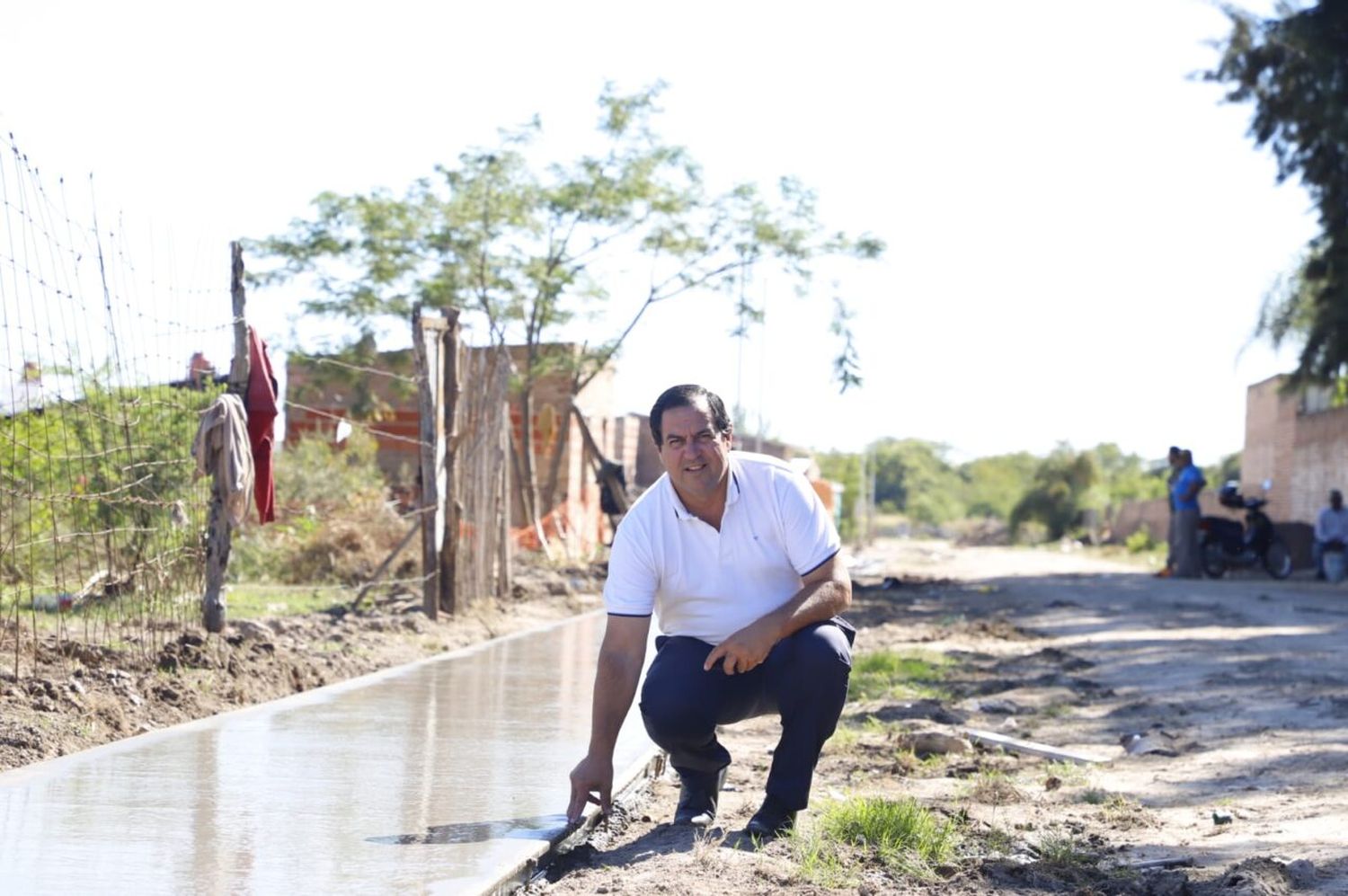 Avanzan las obras de integración socio urbana en barrio San Francisco de Asís