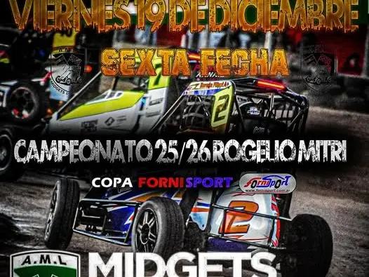 Se corre hoy la fecha 6 de los MDL en Vila.Foto:Asociación Midgets del Litoral