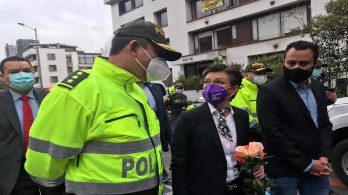 REFUERZO POLICIAL, la exigencia de la alcaldesa Claudia López al Ministerio de Defensa de Colombia