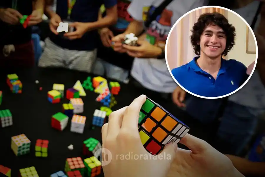 Bautista Bonazzola, sobre el Torneo de Cubos Rubik que se desarrolla en Argentina: "Mi promedio está entre los 6 y 7 segundos"