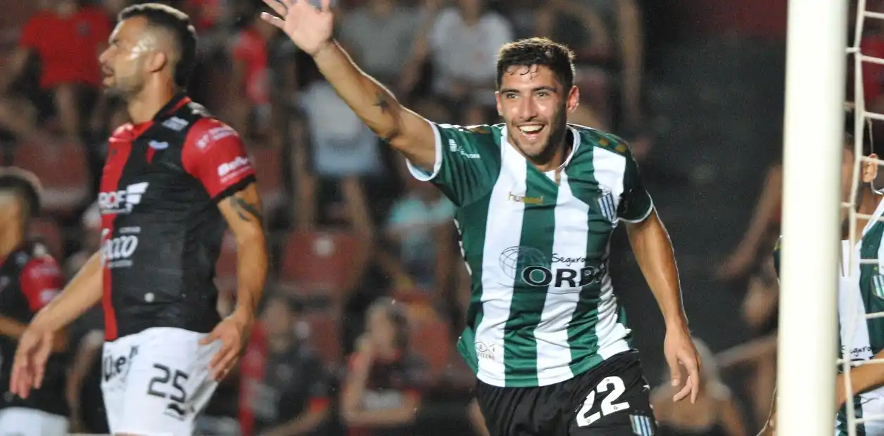 Álvarez anotó el gol en el triunfo de Banfield