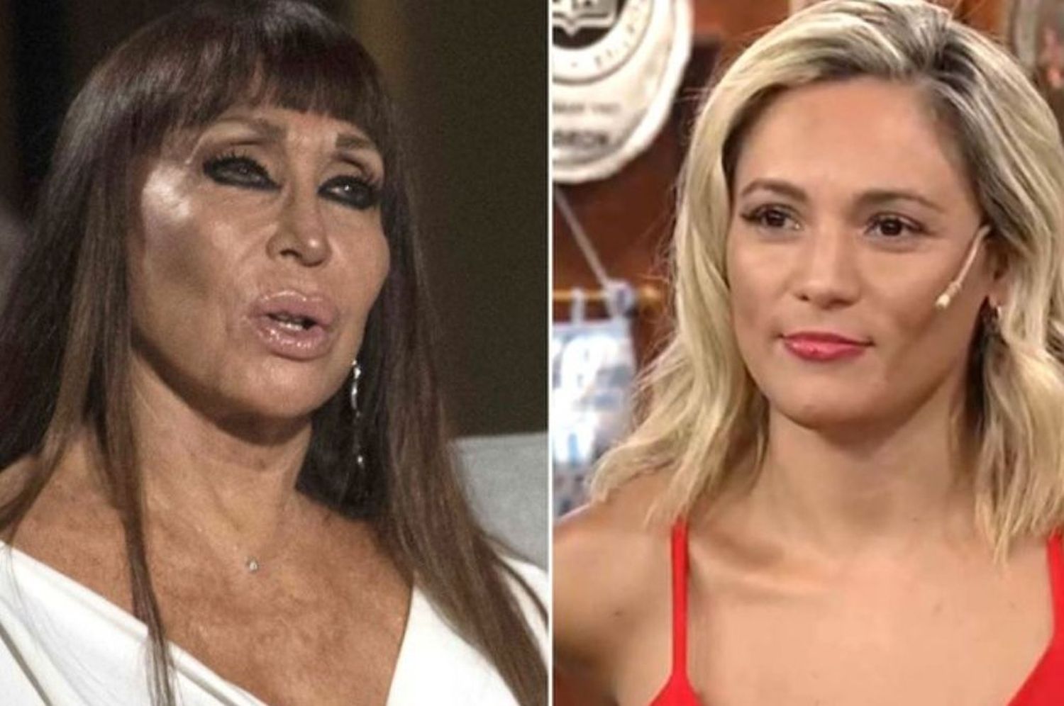 Moria Casán enojada con Rocío Oliva