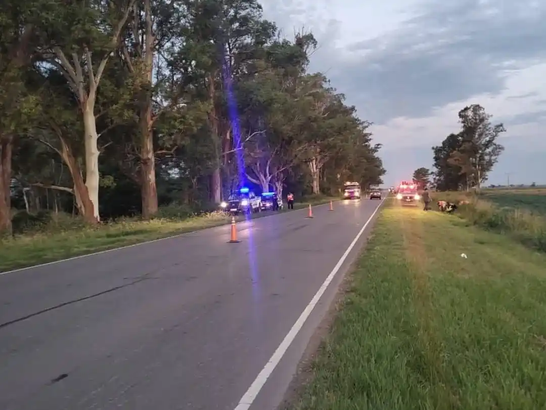 Accidente en Ruta 17: un motociclista perdió el control y sufrió heridas