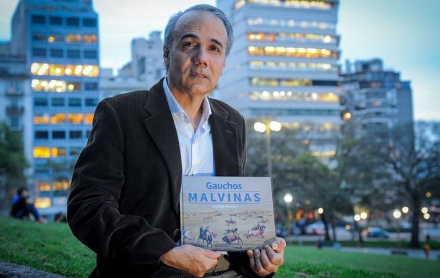 Marcelo Beccaceci, autor de "Gauchos de Malvinas".