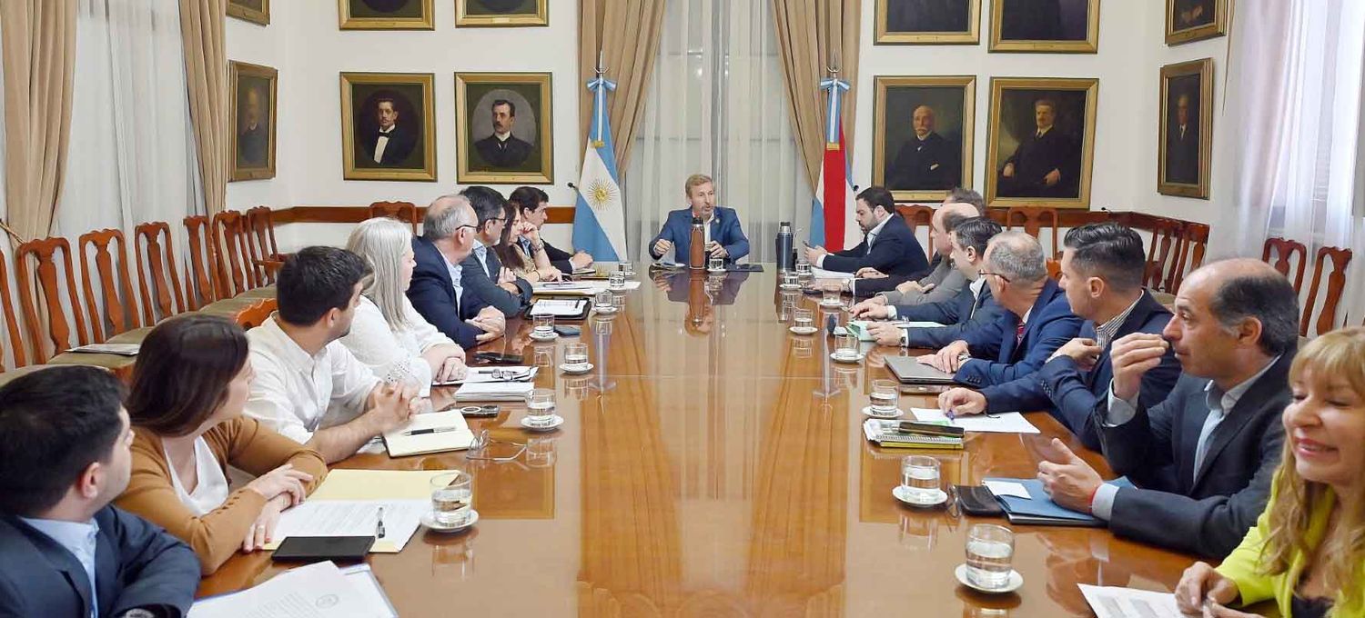 Frigerio presidió una reunión sobre asuntos constitucionales