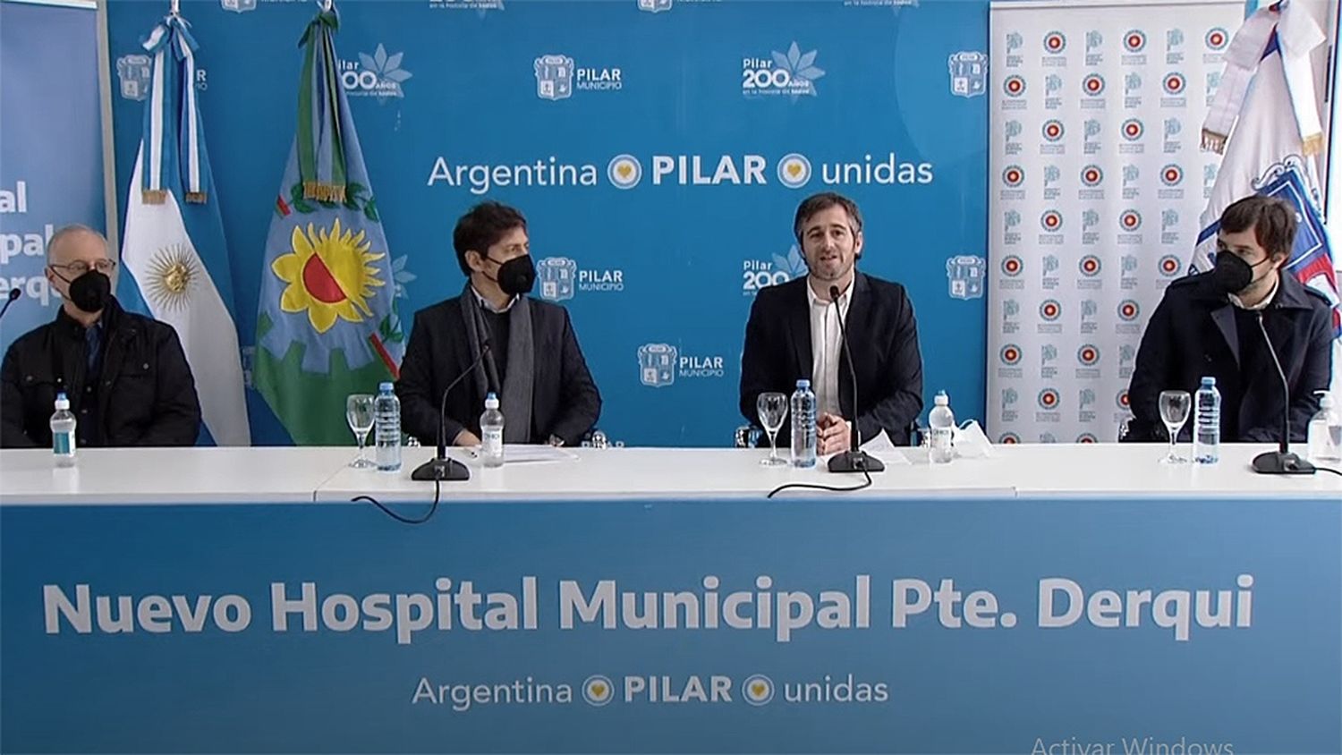 Kicillof inauguró hospital en Pilar: “En cuarentena no estuvimos tuiteando, sino llenando a la provincia de camas de terapia intensiva", disparó