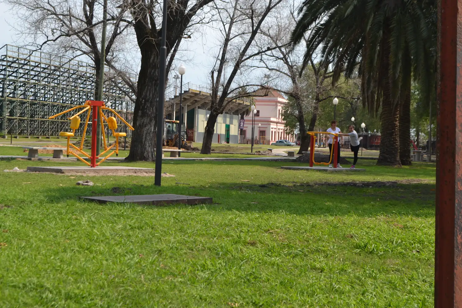 La semana que viene inaugurarán el nuevo Parque de la Estación
