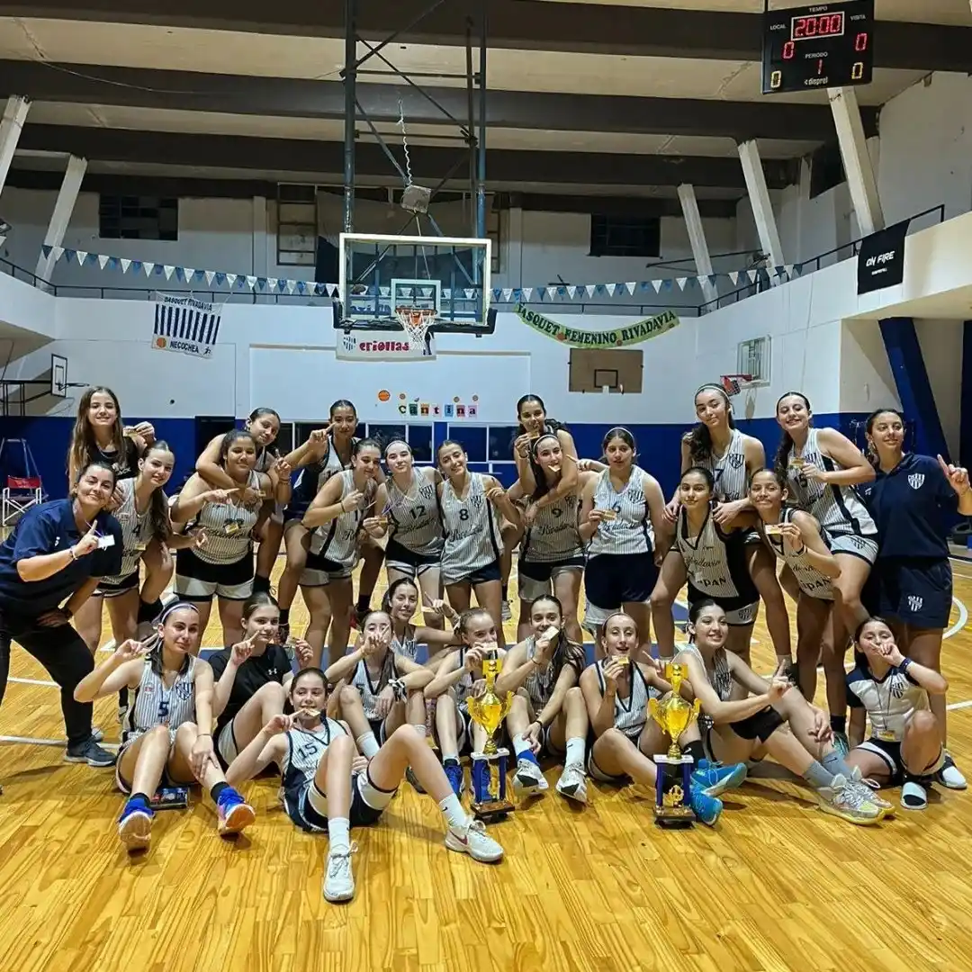 La U15 de Rivadavia triunfó en la ABN