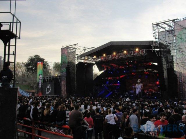 Ex Callejeros, Don Osvaldo, cerró sus recitales en Baradero 