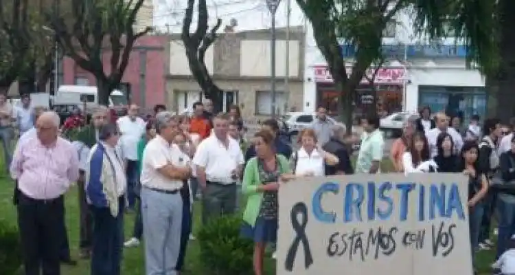 San Pedro y las condolencias  por la muerte de Néstor Kirchner