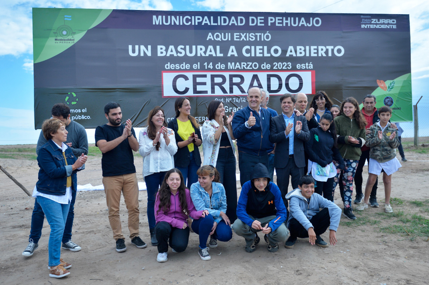 “El cierre del basural de Pehuajó es un hito ambiental en la historia de la Provincia”, dijo la ministra Daniela Vilar