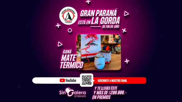 El mate térmico Montagne de Gran Paraná está en La Gorda