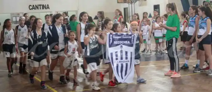 Exitoso encuentro de minibásquetbol