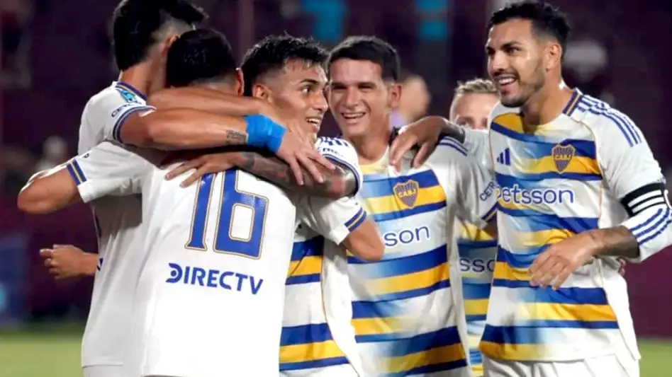 Boca tuvo su mejor partido en lo que va del año y goleó a Lanús en La Fortaleza