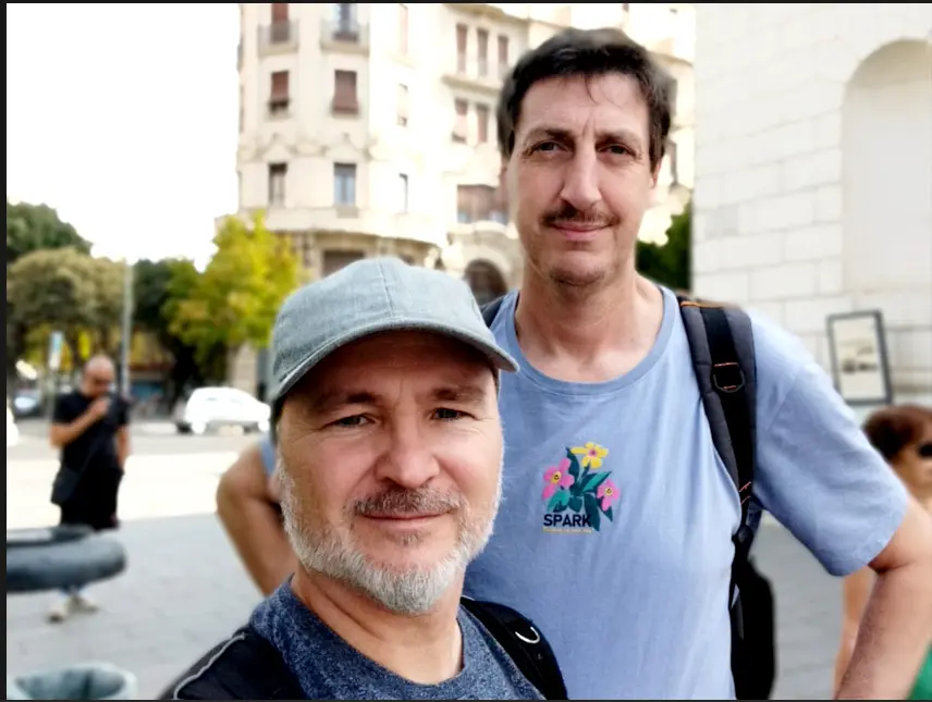 Hernán Ricaldoni y Aldo Guzzetti