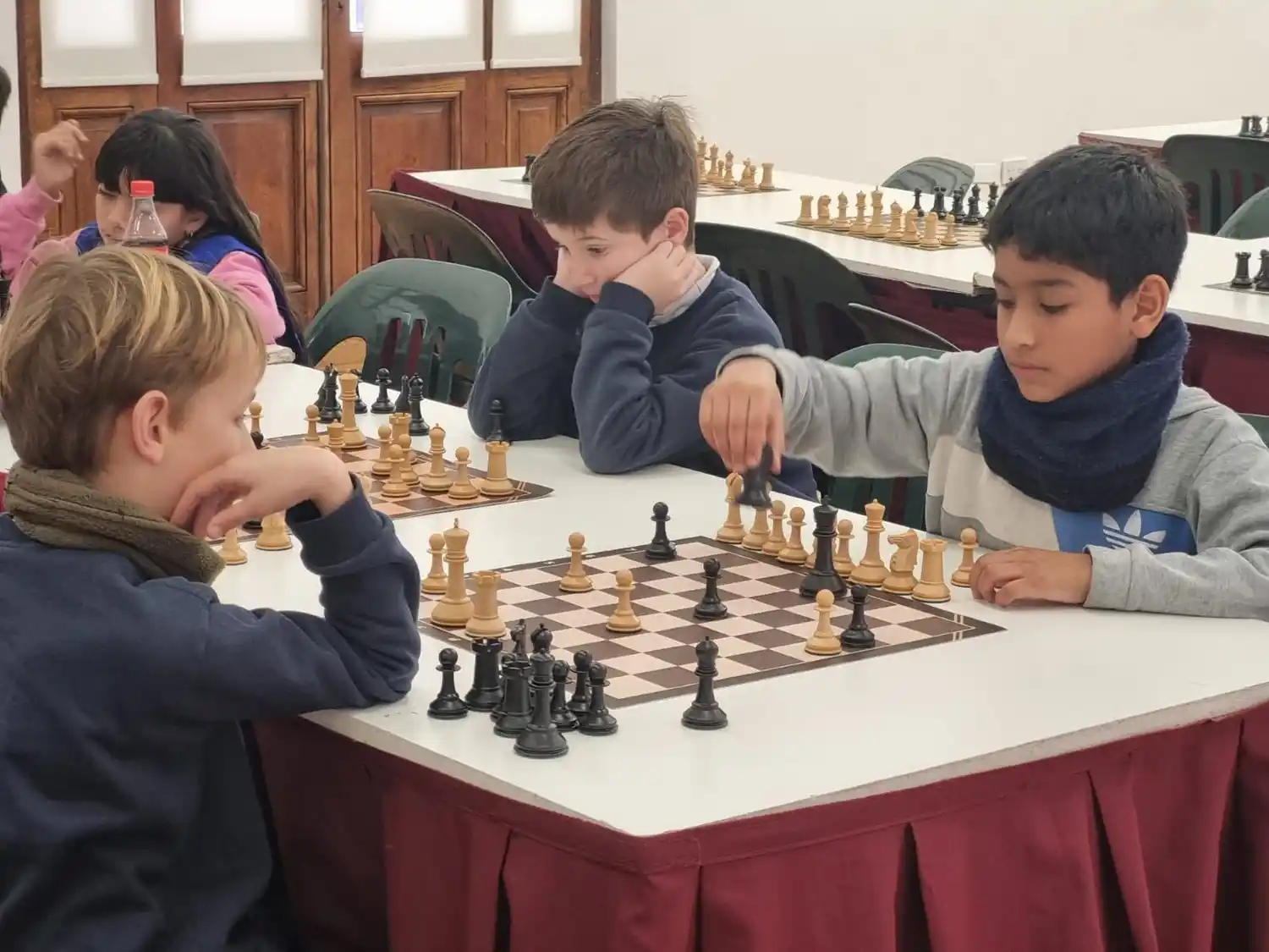 Campeonato de ajedrez escolar en el marco del Programa Moviendo Mentes
