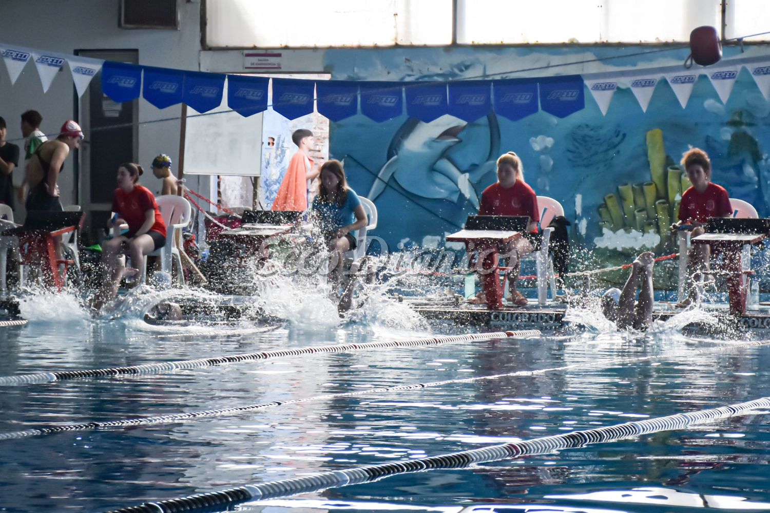 Club Huracán natación