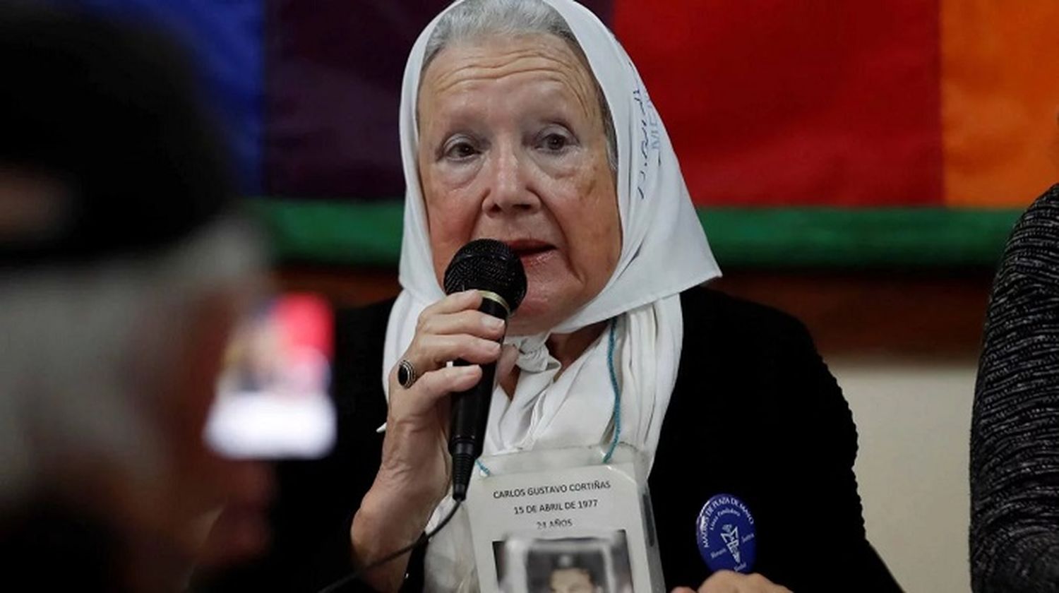 Murió Nora Cortiñas, cofundadora de Madres de Plaza de Mayo