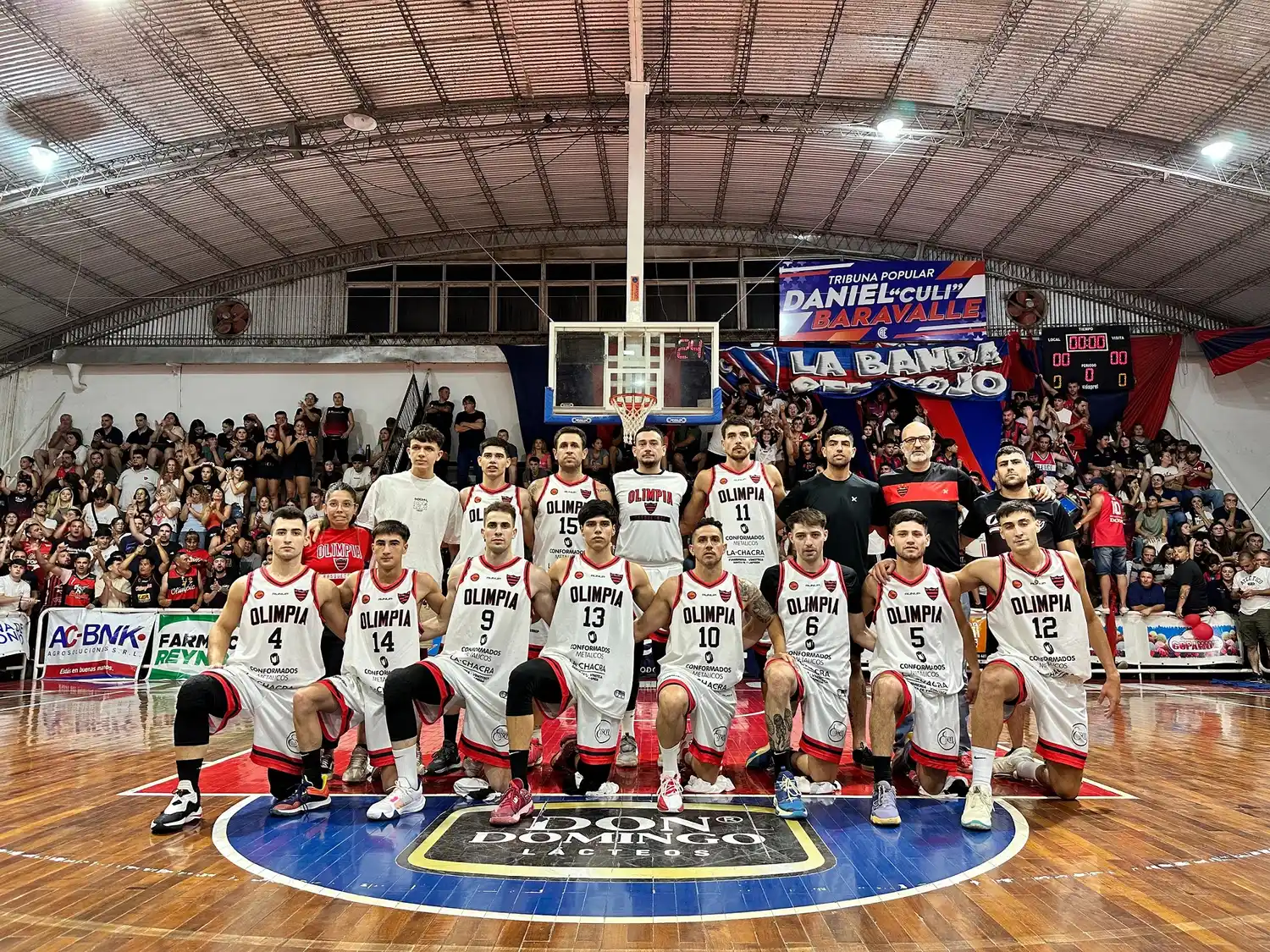 El Rojo venadense se puso arriba y quedó a un punto del título. Foto: Sur24.