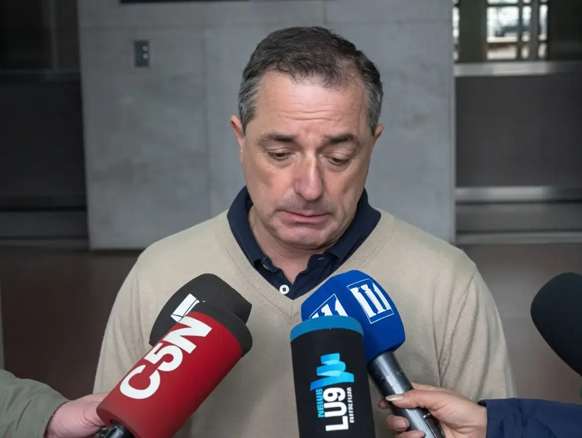 El fiscal Carlos Russo brindó detalles sobre la detención del imputado.