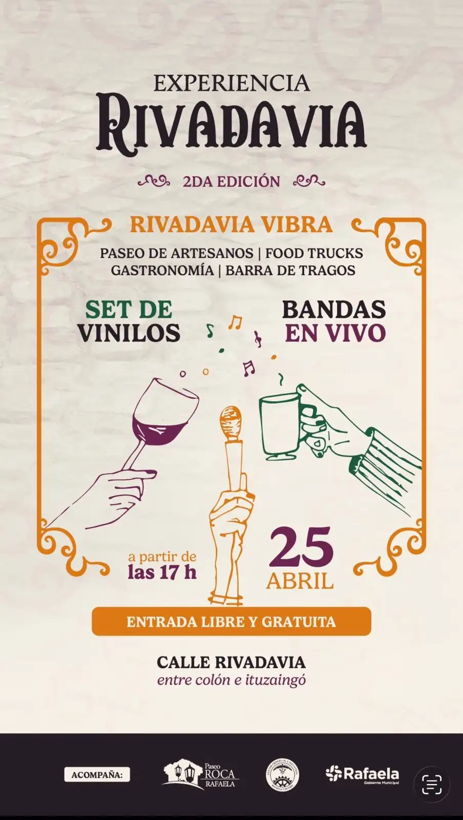 Rafaela se prepara para la segunda edición de “Experiencia Rivadavia: Rivadavia Vibra” - 2