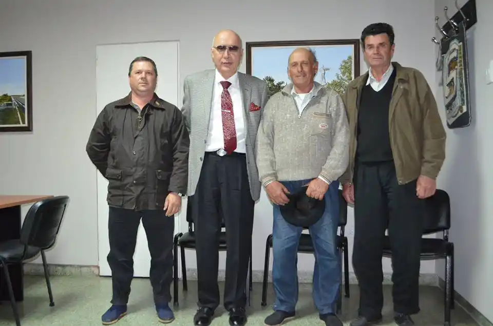Saladillo: Gorosito recibió a integrantes del Centro "El Chasqui"