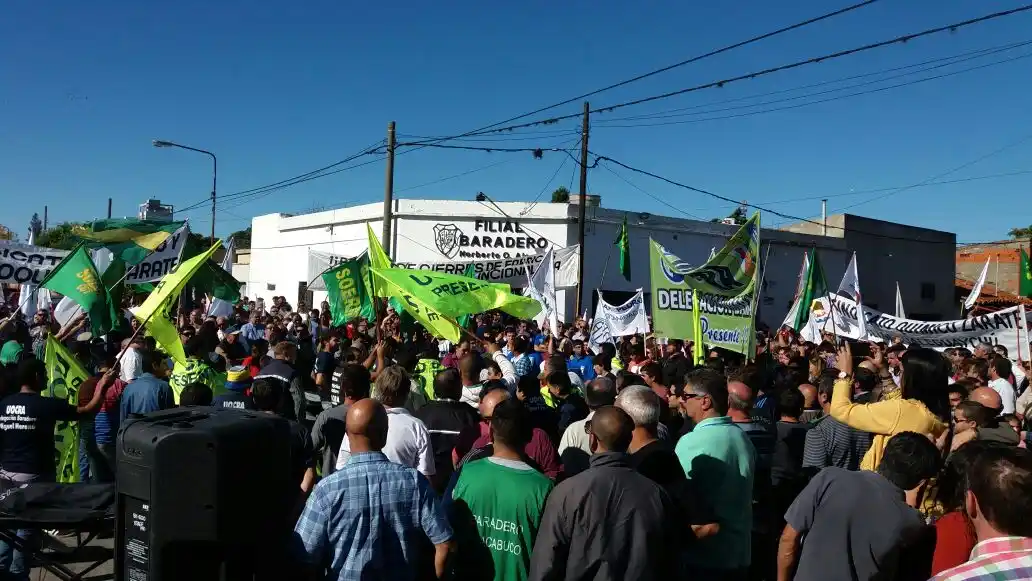 Scioli en Baradero en el Día del Trabajador: "Este cambio es un verdadero retroceso"