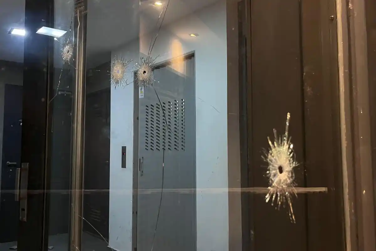 El ataque se produjo durante la tarde del sábado. Foto: Marcelo Manera