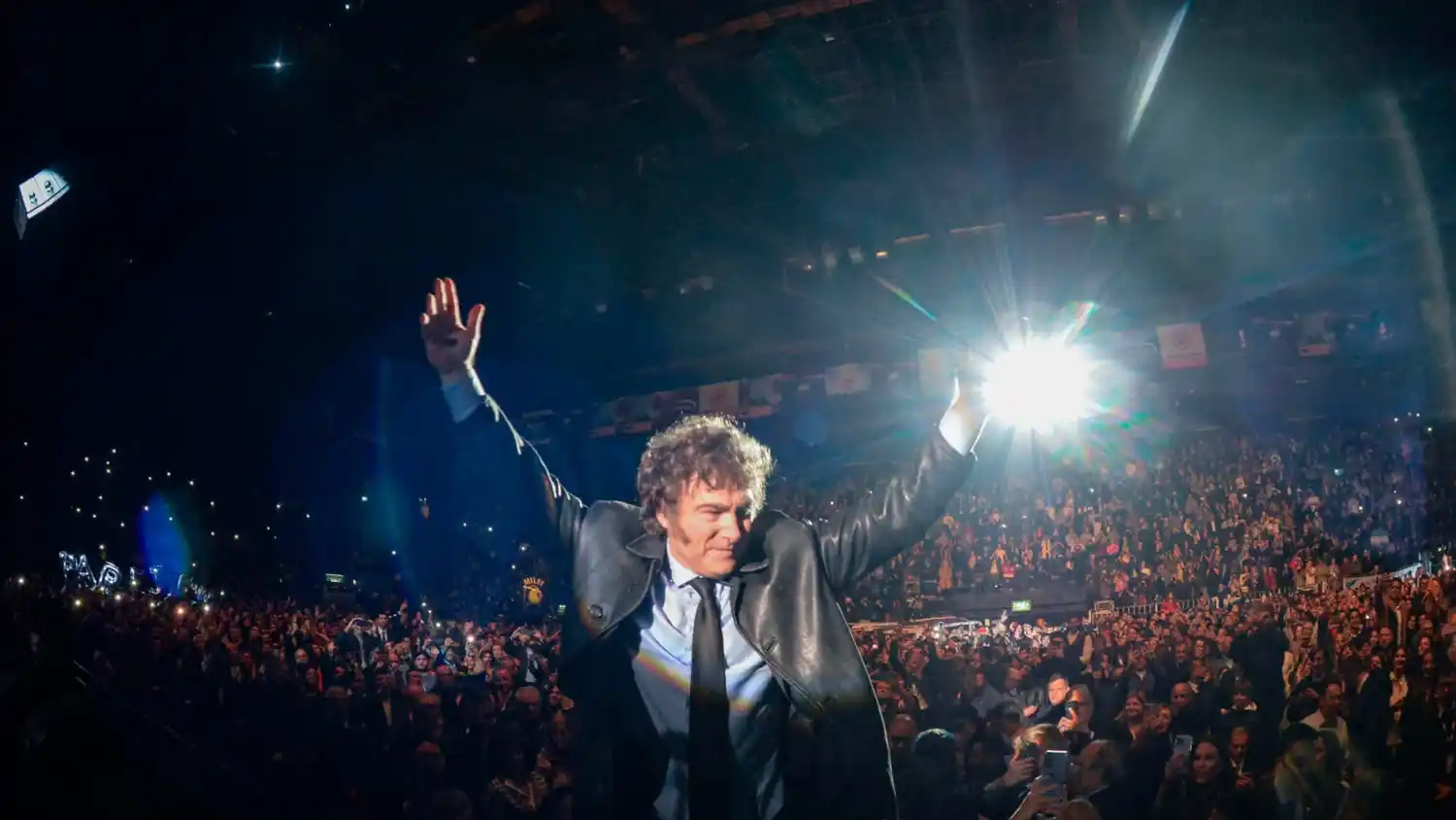Milei en el Luna Park.