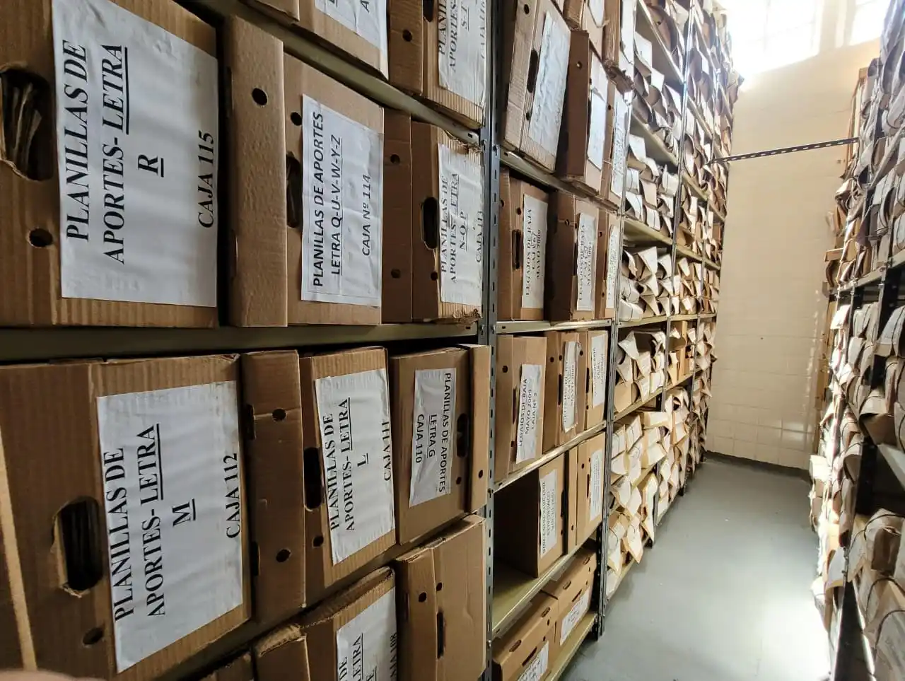 Trasladaron el Archivo Municipal a un espacio acondicionado dentro del exFrigorífico