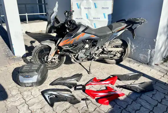 Recuperaron una moto que había sido robada en plena vía pública