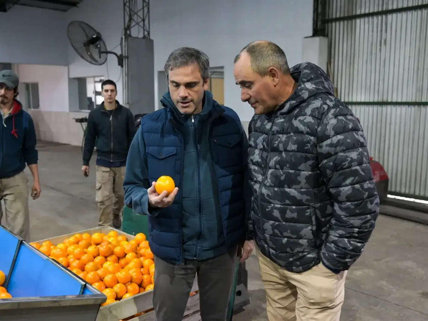 Michel y Bahl reclaman a Quirno la apertura del mercado de EE.UU. para la exportación de cítricos dulces argentinos