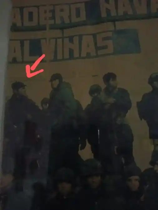 En la foto, Oscar Pérez 