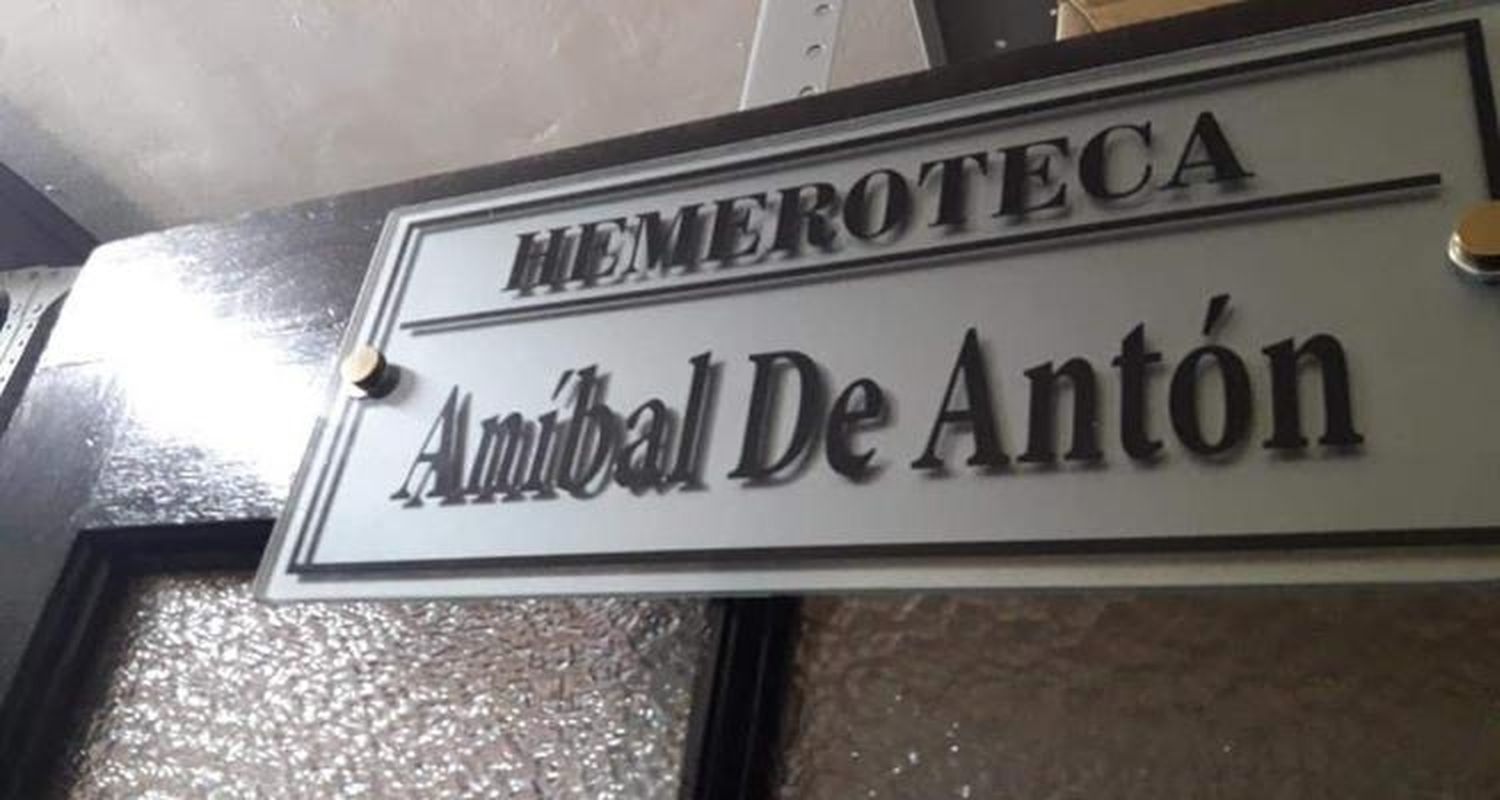 Inauguraron la hemeroteca