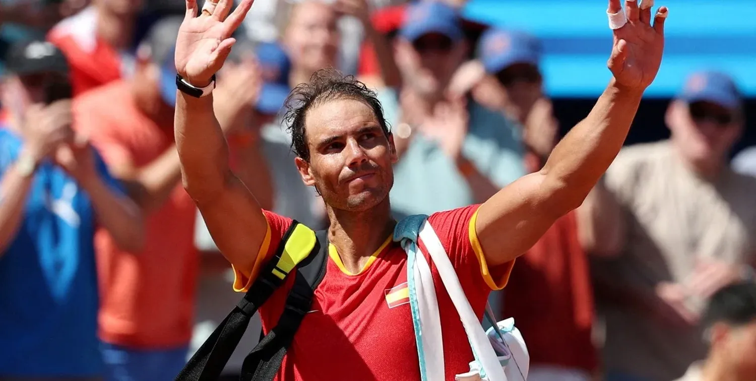 Rafael Nadal compitió con España en los recientes Juegos Olímpicos de París 2024. Crédito: Violeta Santos Moura/Reuters